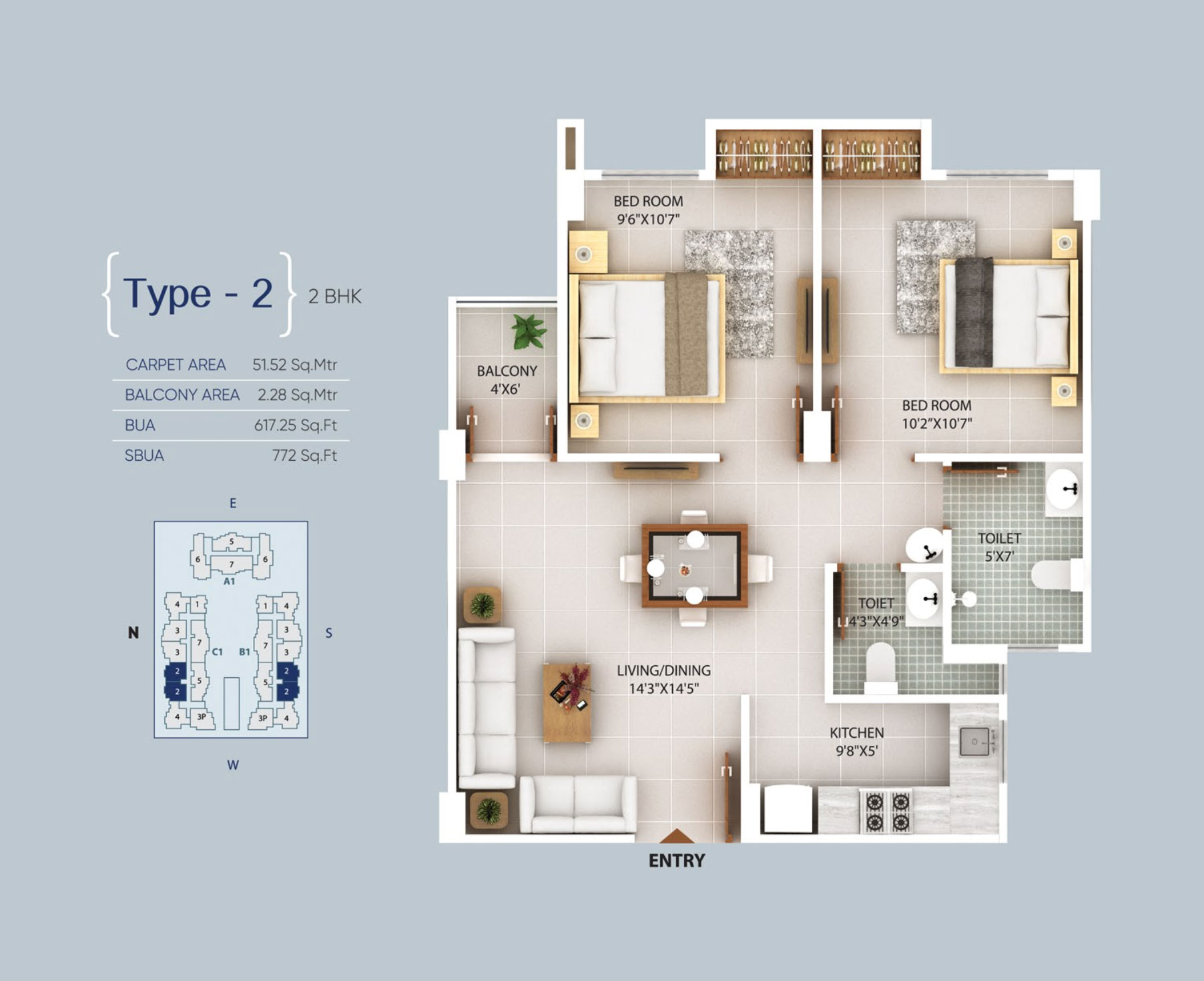 Royal Aawas Floor plan